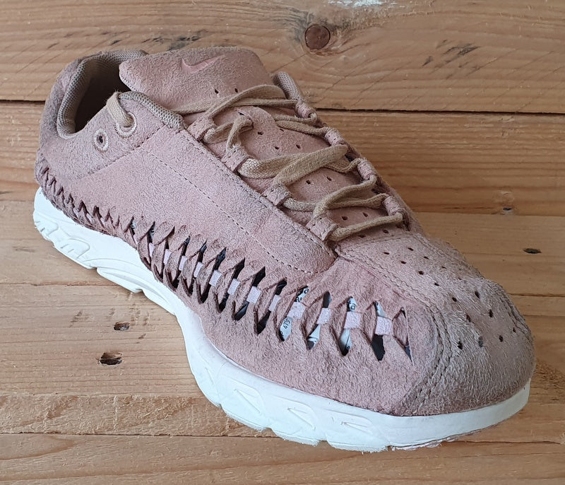 Nike Mayfly Woven Low Suede Trainers UK8/US10.5/EU42.5 833802-200 Artic Pink