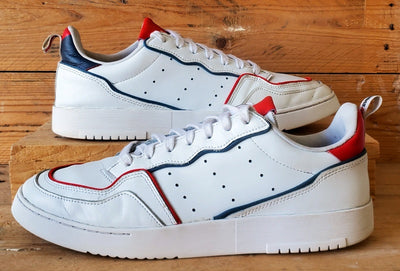 Adidas Supercourt Low Leather Trainers UK10/US10.5/EU44.5 FX5703 White