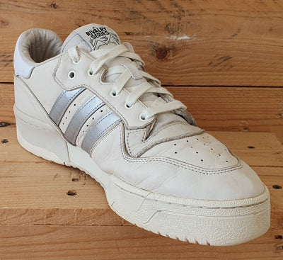 Adidas Rivalry Consortium Low Leather Trainers UK10/US10.5/EU44.5 IF0603 Chalk