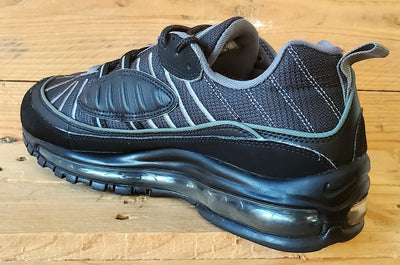 Nike Air Max 98 Low Textile Trainers UK8/US9/EU42.5 CI3693-002 Black/Smoke Grey