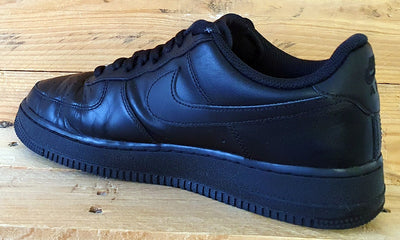 Nike Air Force 1 07' Low Trainers UK7.5/US8.5/EU42 CW2288-001 Triple Black