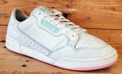 Adidas Continental 80 Low Leather Trainers UK10/US10.5/EU44.5 BD7645 Off White