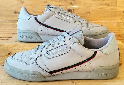 Adidas Continental 80 Low Suede Trainers UK8/US8.5/EU42 EE3771 Triple Grey