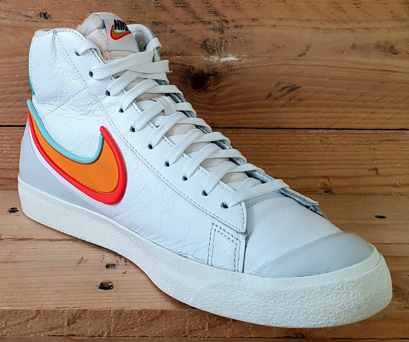 Nike Blazer Infinite Leather Trainers UK7.5/US8.5/EU42 DA7233-100 White Kumquat