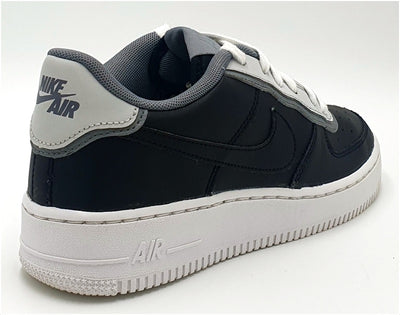 Nike Air Force 1 LV8 Low Leather Trainers BV1084-001 Black/Grey UK5.5/US6Y/E38.5