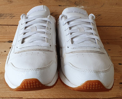 Reebok Royal Glide Low Leather Trainers UK9.5/US10.5/EU44 CM9098 White/Gum