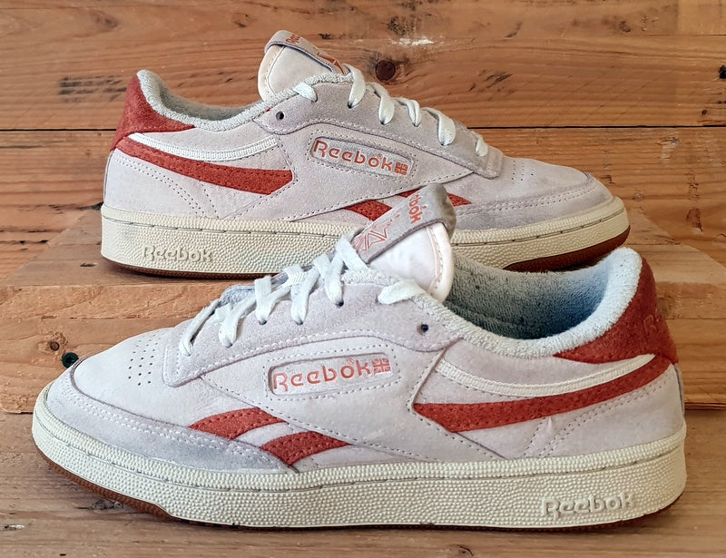 Reebok Club C Revenge Low Suede Trainers UK5.5/US8/EU38.5 GV6971 Lilac Pink Rust