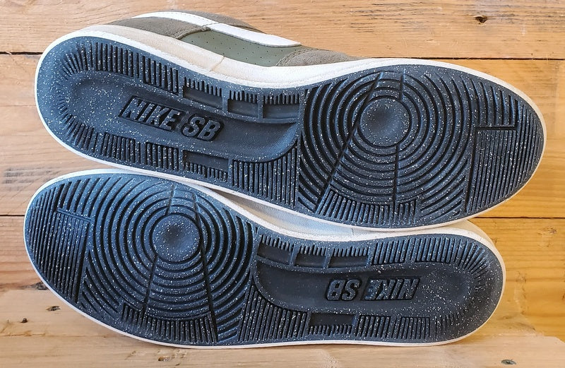 Nike SB Delta Force Low Leather Trainers UK7/US8/EU41 942237-200 Green/White