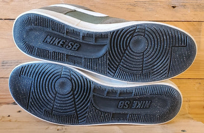 Nike SB Delta Force Low Leather Trainers UK7/US8/EU41 942237-200 Green/White