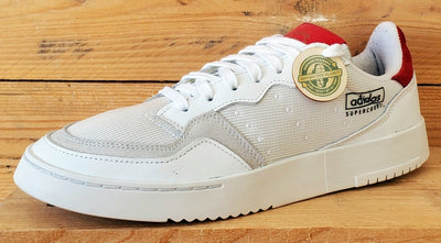 Adidas Supercourt Low leather/Textile Trainers UK9/US9.5/EU43 EF5881 White