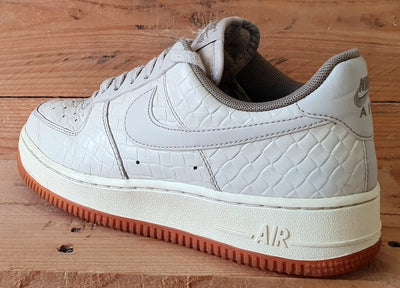 Nike Air Force 1 '07 Low Trainers UK5/US7.5/EU38.5 616725-112 Premium Oatmeal