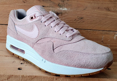 Nike Air Max 1 Low Suede Trainers 919484-600 Prism Pink/White UK5.5/US8/E39