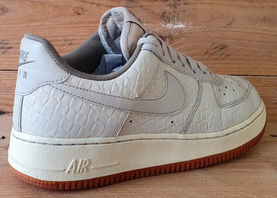 Nike Air Force 1 '07 Low Trainers UK5/US7.5/EU38.5 616725-112 Premium Oatmeal