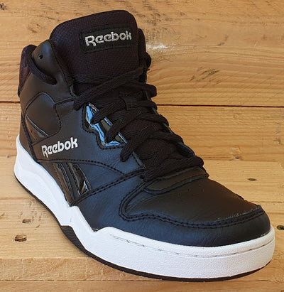 Reebok Royal BB4500 Mid Leather Trainers UK4/US6.5/EU37 FW7156 Black/White