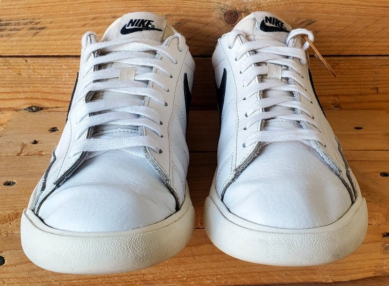 Nike Blazer Low Leather Trainers UK8/US9/EU42.5 CT6377-101 White/Black