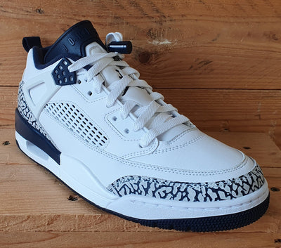 Nike Jordan Spizike Low Leather Trainers UK7.5/US8.5/EU42 FQ1759-104 White/Navy