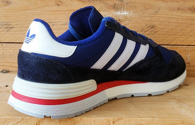 Adidas Treziod 2 Low Suede Trainers UK7.5/US8/EU41 GY0044 Victory Blue/White