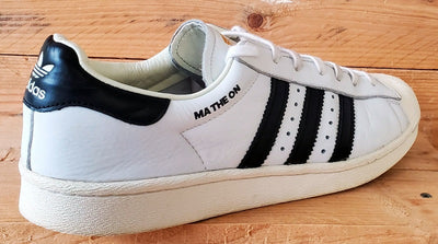 Adidas Superstar Boost Low Leather Trainers UK10/US10.5/E44.5 BB0188 White/Black