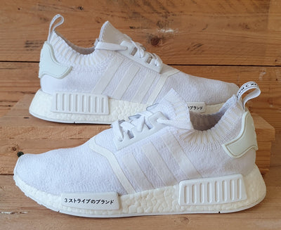 Adidas NMD R1 Japan Primeknit Trainers UK7.5/US8/EU41 BZ0221 Triple White