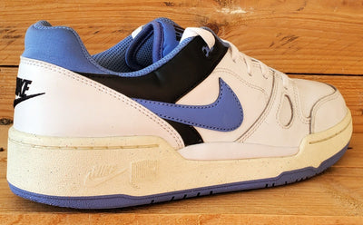 Nike Full Force Low Leather Trainers UK6/US7/EU40 FB1362-100 White/Blue