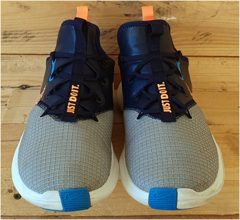 Nike Free TR8 Low Textile Trainers UK6.5/US9/EU40.5 AJ7681-008 Blue/Orange/White