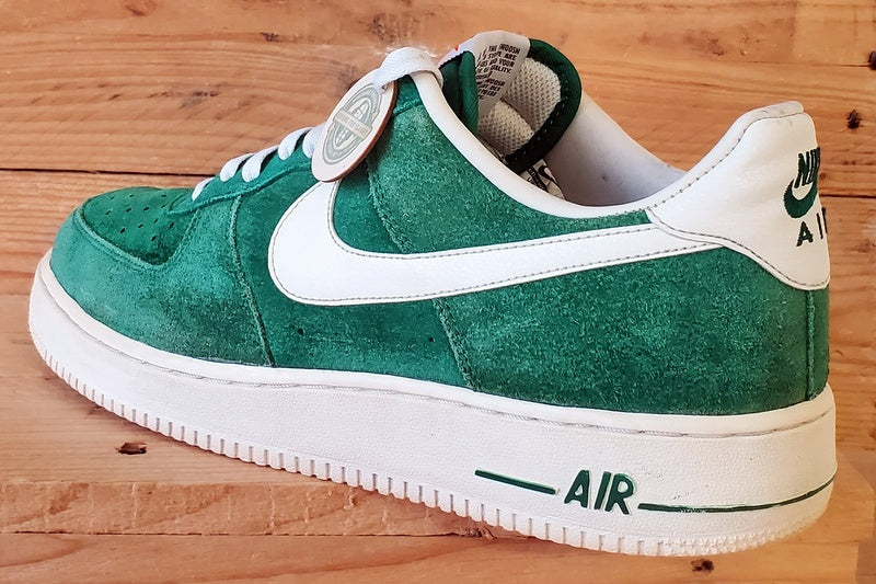 Nike Air Force 1 Blazer Pack Suede Trainers UK10/US11/EU45 488298-308 Pine Green