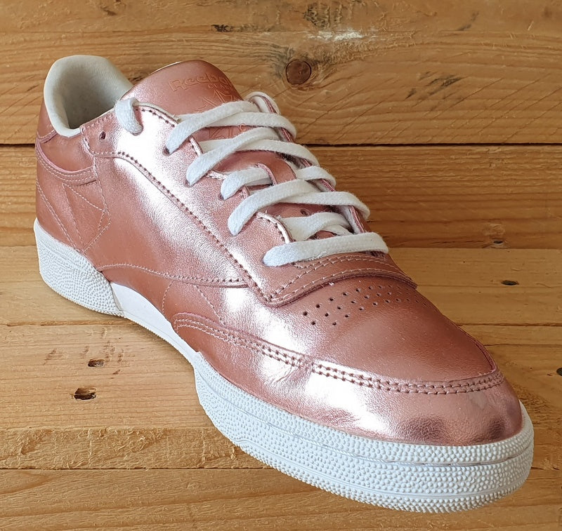 Reebok Club C 85 Low Leather Trainers UK7/US9.5/EU40.5 CN0512 Pink Shine