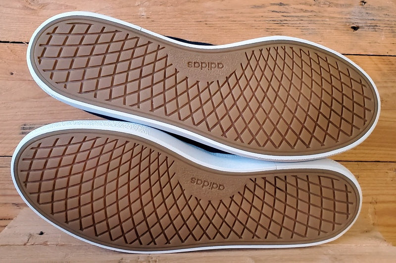 Adidas Vulc Raid3r Low Canvas Trainers UK10/US10.5/EU44.5 GY5496 Black/White