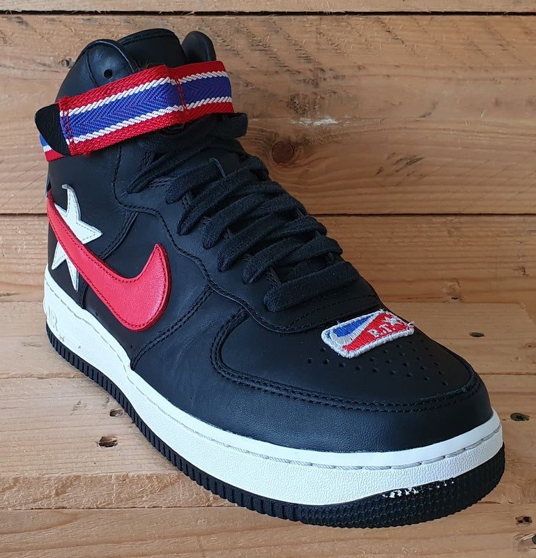 Nike Air Force 1 x Riccardo Tisci Mid Trainers UK7 US8 EU41 AQ3366 001 Black VintageTrainers