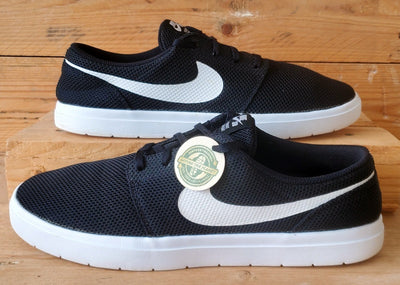 Nike SB Portmore Ultralight Low Textile Trainers UK9/US10/EU44 880271-010 Black