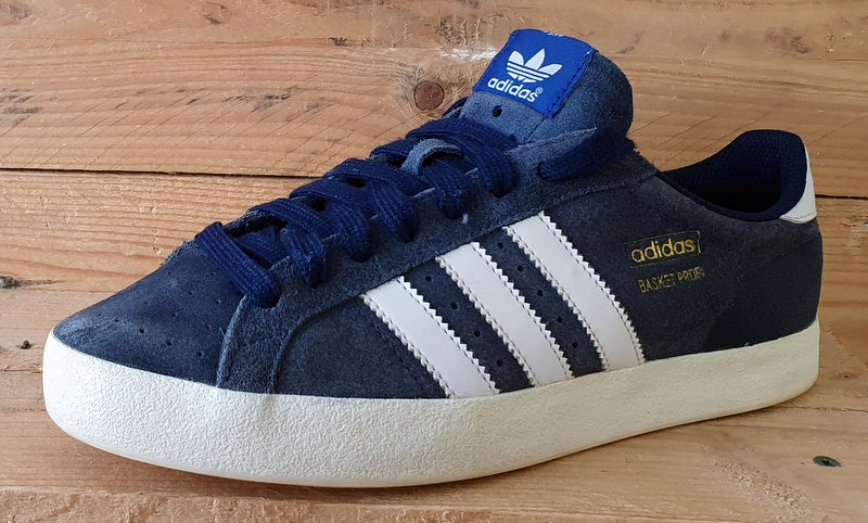 Adidas Originals Basket Profi Low Suede Trainers UK7.5/US8/EU41 Q23019 Blue