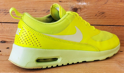 Nike Air Max Thea Low Textile Trainers UK5/US7.5/EU38.5 599409-700 Triple Volt