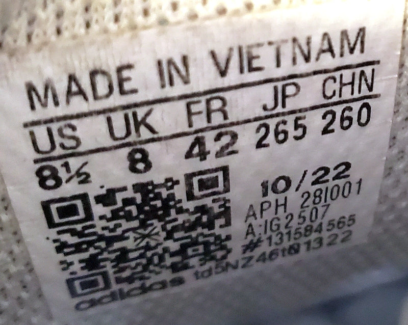 Adidas Drop Step Mid Leather Trainers UK8/US8.5/EU42 IG2507 White/Black/Red