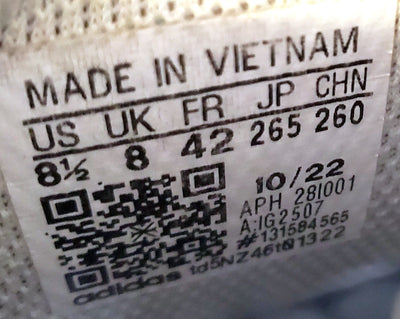 Adidas Drop Step Mid Leather Trainers UK8/US8.5/EU42 IG2507 White/Black/Red