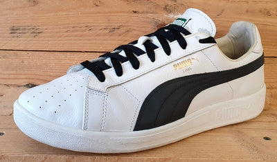 Puma Lima Low Leather Trainers UK10/US11/EU44.5 363138 01 White/Black