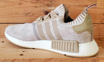 Adidas NMD R1 Low Primeknit Trainers UK9/US9.5/EU43 BY1912 Linen Khaki