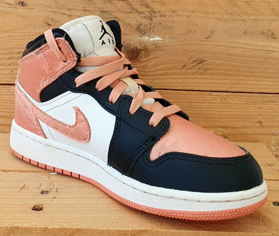 Nike Air Jordan 1 Mid Leather Trainers DM9077-108 Madder Root UK4/US4.5Y/EU36.5