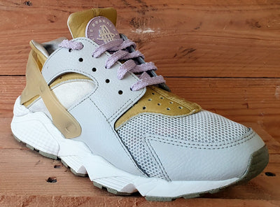 Nike Air Huarache Low Textile Trainers UK6/US8.5/EU40 DV6976-100 Sail Wheatgrass