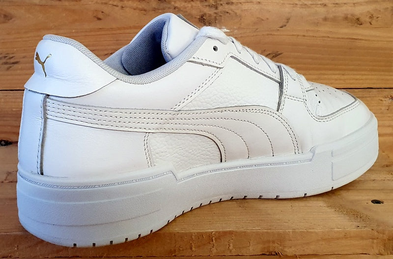 Puma CA Pro Classic Low Leather Trainers UK9/US10/EU43 380190-01 Triple White