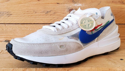 Nike Waffle One Low Textile/Suede Trainers UK6.5/US7.5/EU40.5 DN8019-100 White