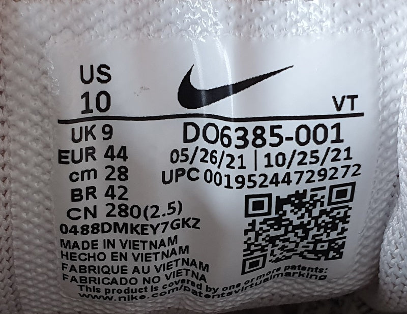 Nike Air Max Plus 3 Low Textile Trainers UK9/US10/EU44 DO6385-001 Light Bone