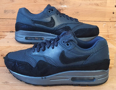 Nike Air Max 1 PRM Low Textile Trainers UK5.5/US8/EU39 454746-401 Squadron Blue