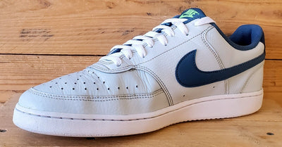 Nike Court Vision Low Leather Trainers UK10/US11/EU45 CD5463-005 Photon Dust