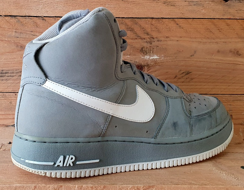 Nike Air Force 1 Mid Suede Trainers UK8/US9/EU42.5 315121-002 Grey/White