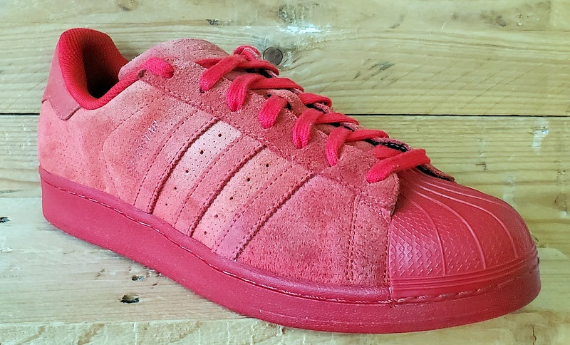 Adidas Superstar RT Low Suede Trainers UK10/US10.5/EU44.5 S79475 Triple Red