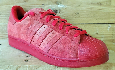 Adidas Superstar RT Low Suede Trainers UK10/US10.5/EU44.5 S79475 Triple Red