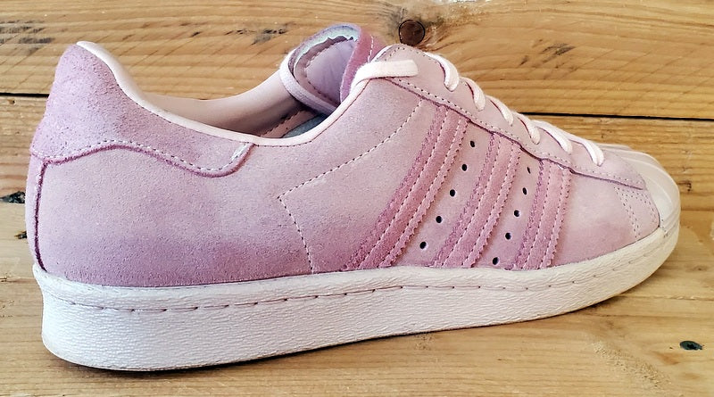 Adidas Superstar Metal Toe Low Suede Trainers UK6/US7.5/EU39 CP9946 Triple Pink