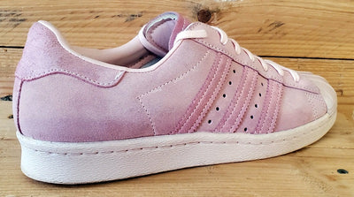 Adidas Superstar Metal Toe Low Suede Trainers UK6/US7.5/EU39 CP9946 Triple Pink