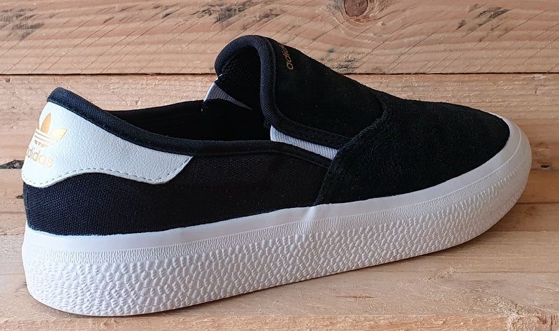 Adidas 3MC Slip Low Suede Trainers UK5/US5.5/EU38 EG2637 Black/White/Gold VintageTrainers Adidas 3MC Slip Low Suede Trainers UK5/US5.5/EU38 EG2637 Black/White/Gold VintageTrainers