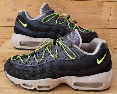 Nike Air Max 95 Low Trainers UK7/US8/EU41 DO6391-001 Noir Volt Iron Grey